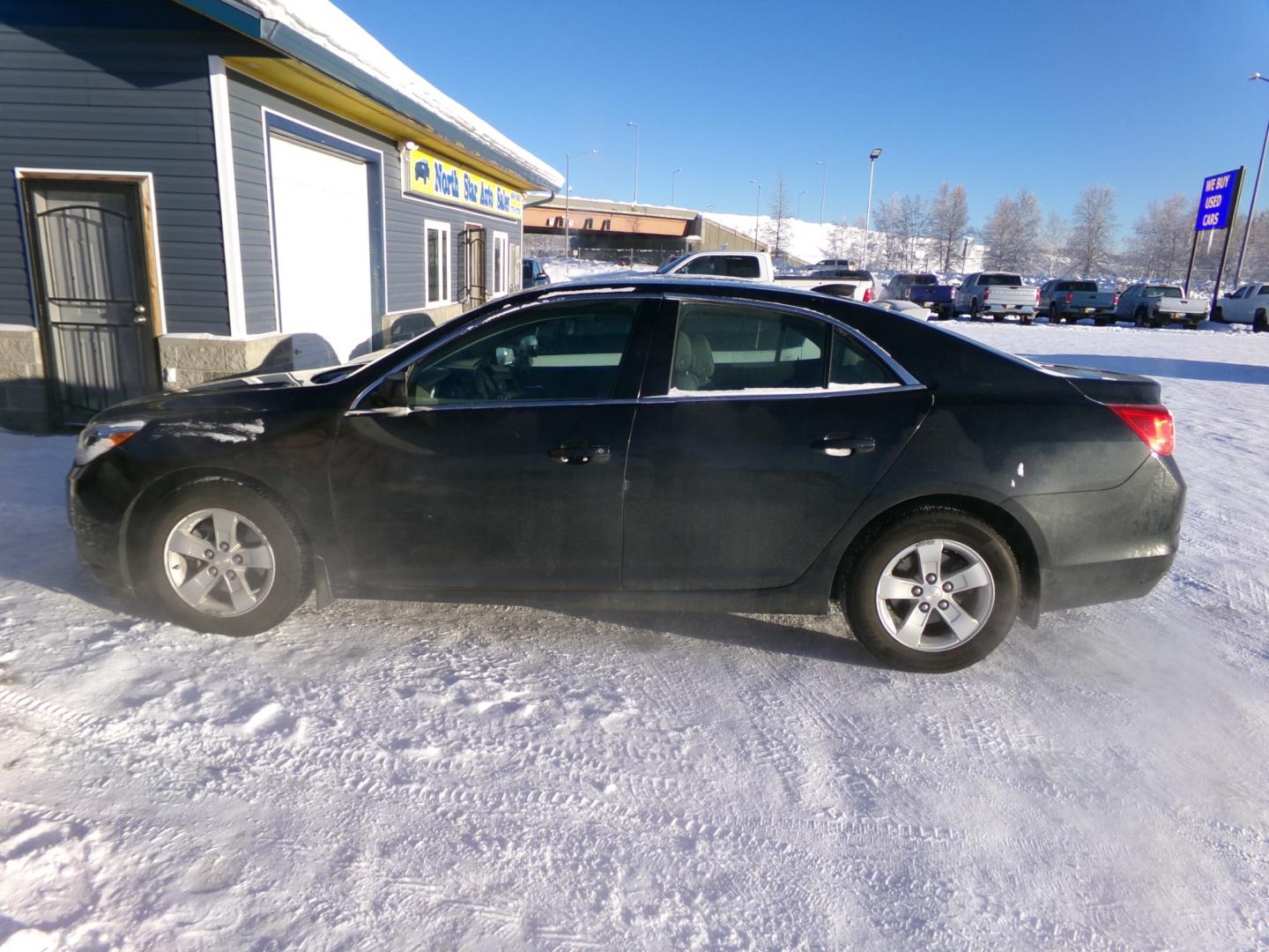 2015 Black /Black Chevrolet Malibu LS (1G11B5SL3FF) with an 2.5L L4 DOHC 16V engine, 6-Speed Automatic transmission, located at 2630 Philips Field Rd., Fairbanks, AK, 99709, (907) 458-0593, 64.848068, -147.780609 - Photo#2